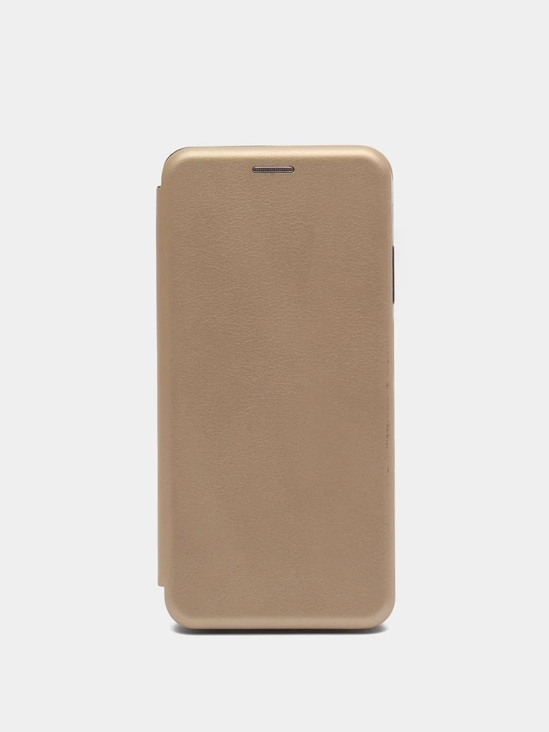 Золотой чехол книжка Xiaomi Redmi Note 9T с функцией подставки