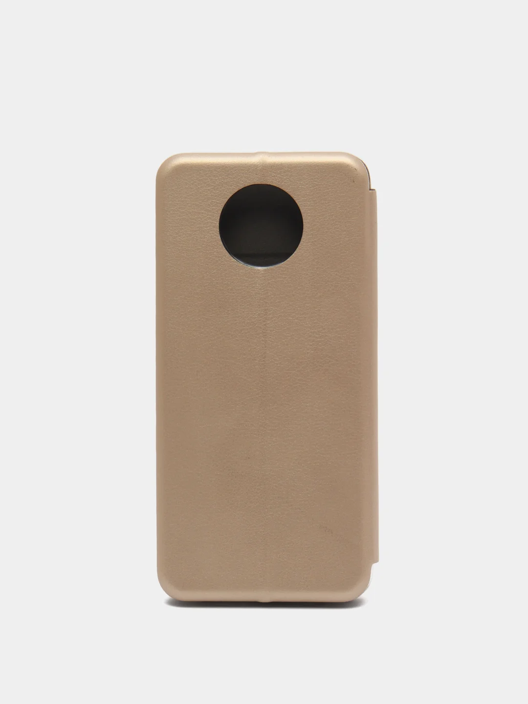 Золотой чехол книжка Xiaomi Redmi Note 9T с функцией подставки