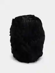 Черный пряжа плюшевая YarnArt Velour, 100 г, 170 м (Пряжа Велюровая)
