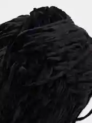 Черный пряжа плюшевая YarnArt Velour, 100 г, 170 м (Пряжа Велюровая)