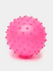 Розовый мячик массажный, d=14 см