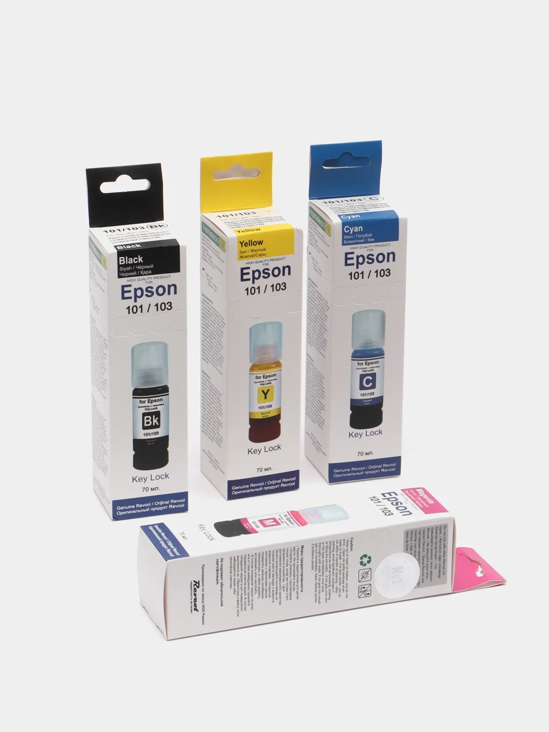 Шоколадный чернила для принтера Epson L-серии 101/103 Key Lock