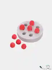 Серый молд силиконовый "Малина"