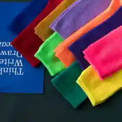 Носки унисекс, цветные, яркие, высокие