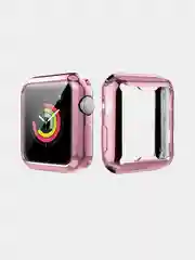 Розовый защитные чехлы для Apple Watch 4 5 6 7 8 SE