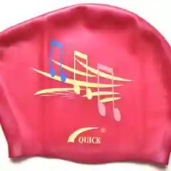 Красный шапочка для плавания Quick, для длинных волос