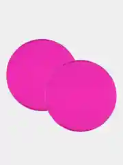 Розовый фитнес-диски для скольжения, 2 штуки, d 17,5 см