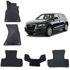 Черный 3-d Автомобильные EVA коврики в салон для AUDI Q5 8R 1 поколение/ Ауди Ку 5 8Р 1 поколение