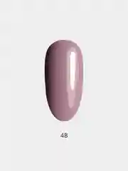Гель лак для ногтей LuckyLak Edition №048, 10g нежно розовый френч для маникюра и педикюра