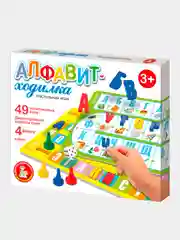 Игра детская - бродилка / ходилка Алфавит, Азбука русские буквы