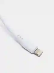 Белый кабель для зарядки DENMEN Lightning