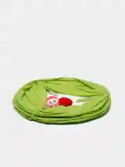 Зеленый игровой тоннель, с игрушками, для кошки