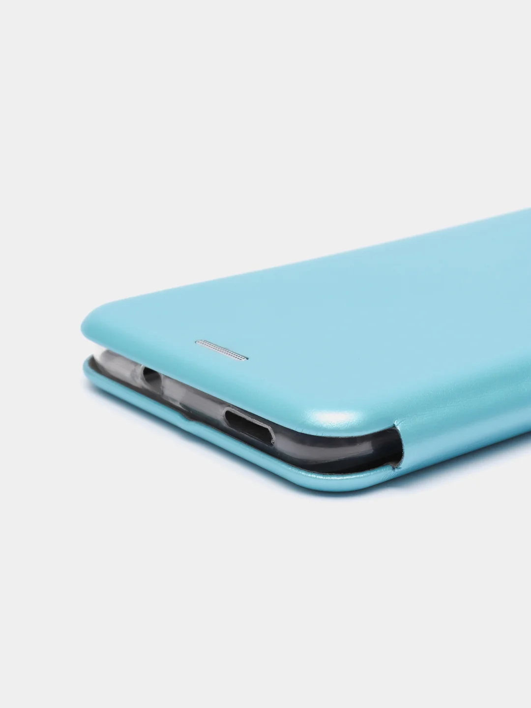 Голубой чехол-книжка для Xiaomi Redmi Note 10 / Redmi Note 10S / Poco M5S