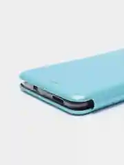 Голубой чехол-книжка для Xiaomi Redmi Note 10 /  Redmi Note 10S / Poco M5S