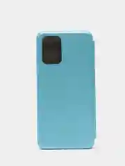 Голубой чехол-книжка для Xiaomi Redmi Note 10 /  Redmi Note 10S / Poco M5S