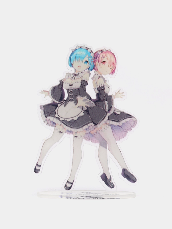 Акриловая 2д фигурка по аниме "Re:Zero. Жизнь с нуля в альтернативном мире"