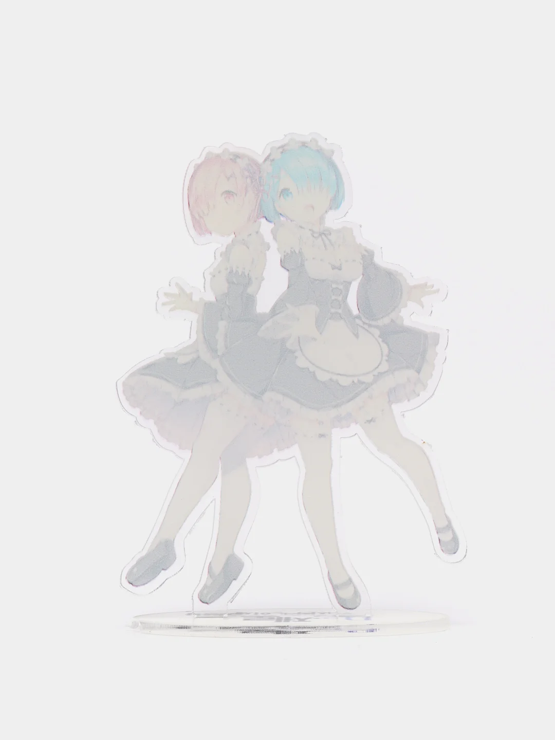 Акриловая 2д фигурка по аниме "Re:Zero. Жизнь с нуля в альтернативном мире"