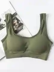 Оливковый топ женский
