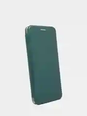 Тёмно-зелёный чехол книжка Xiaomi Redmi Note 11 4G, Redmi Note 11S на магните с функцией подставки