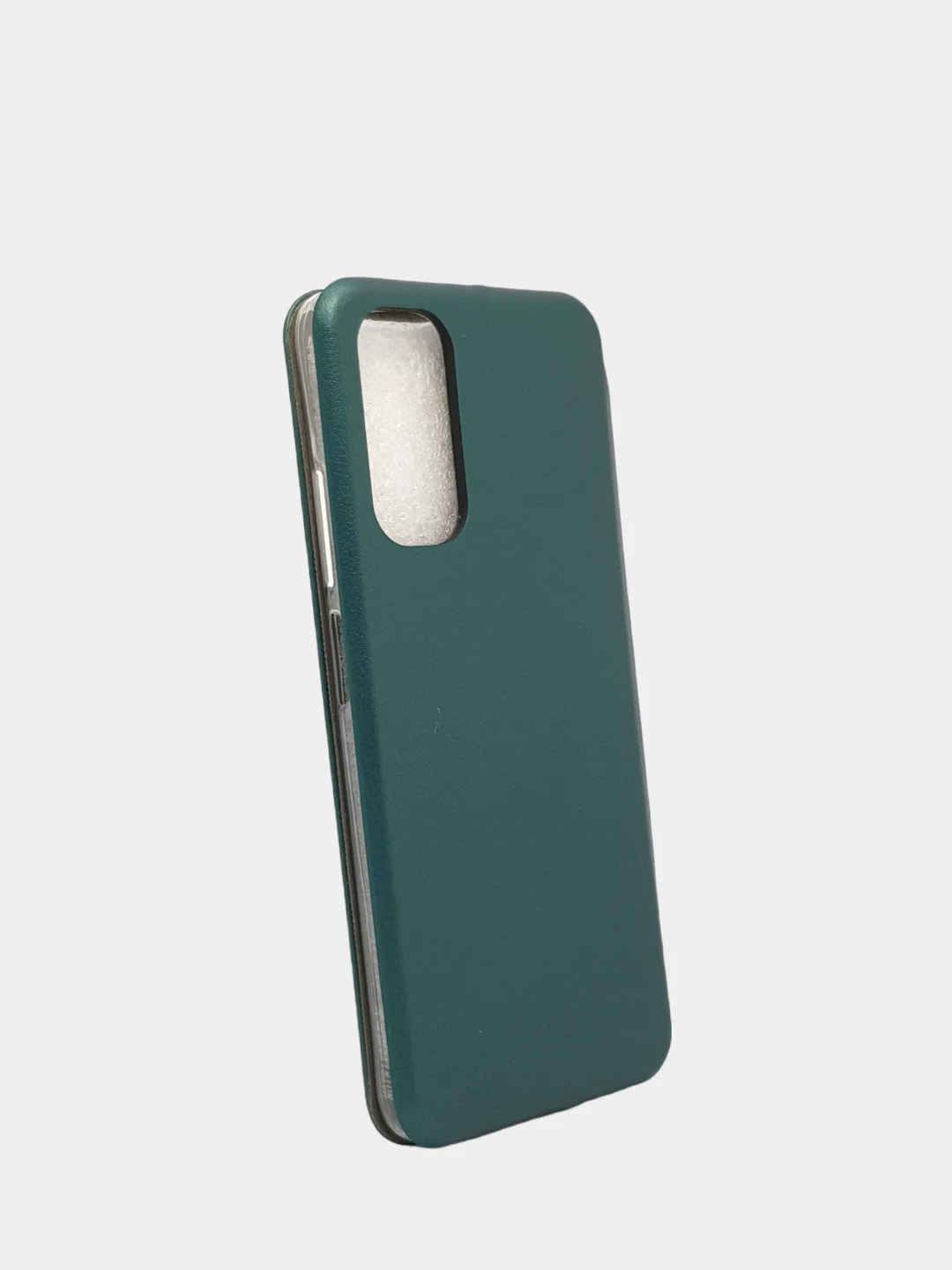 Тёмно-зелёный чехол книжка Xiaomi Redmi Note 11 4G, Redmi Note 11S на магните с функцией подставки