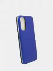 Синий чехол книжка Xiaomi Redmi Note 11 4G, Redmi Note 11S на магните с функцией подставки