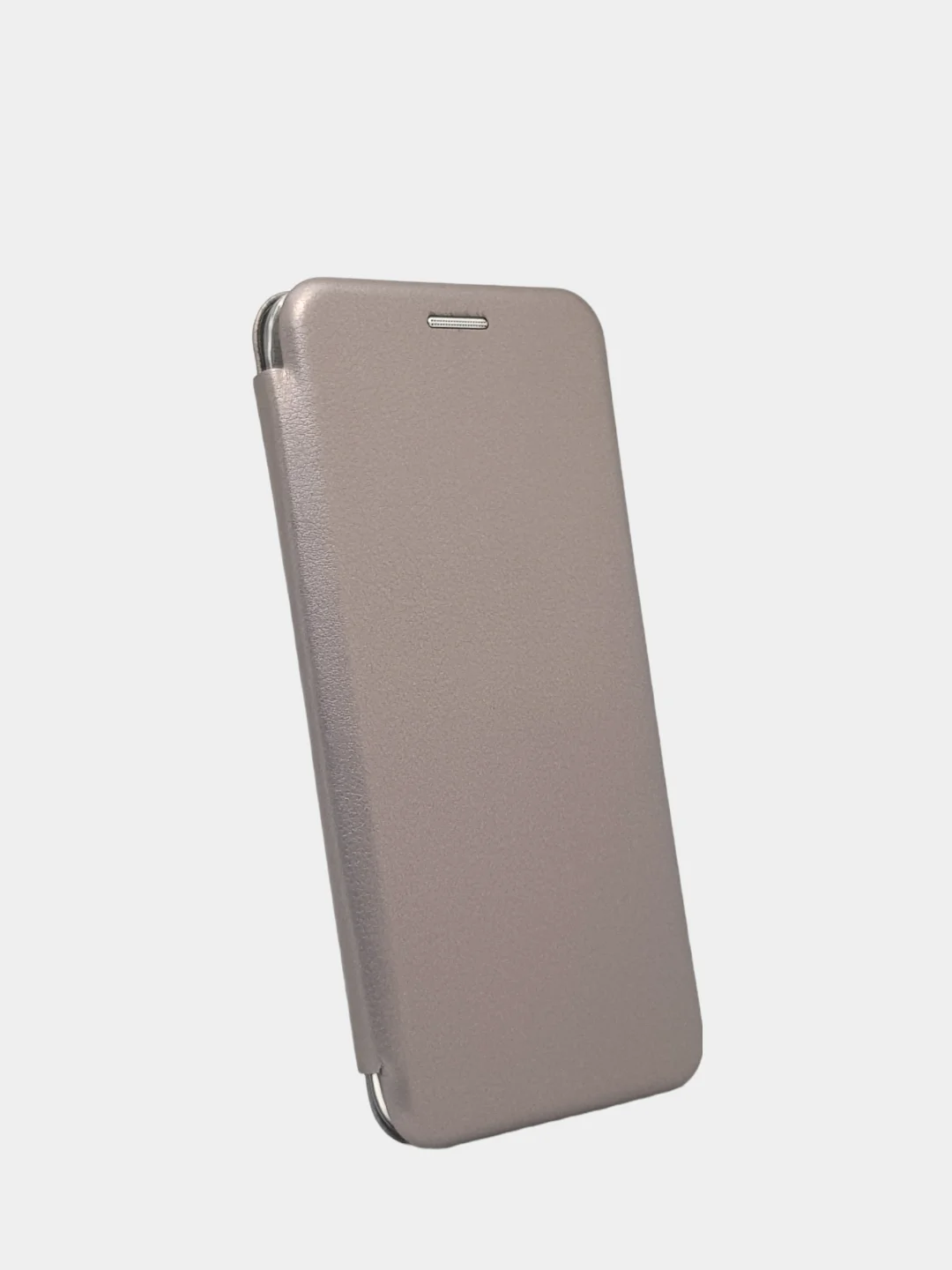Серебряный чехол книжка Samsung Galaxy A50, A30S, A50S (Самсунг А50, А30С, А50С)
