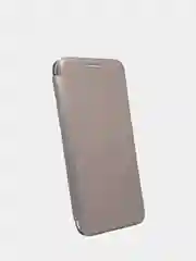 Серебряный чехол книжка Samsung Galaxy A50, A30S, A50S (Самсунг А50, А30С, А50С)