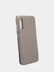Серебряный чехол книжка Samsung Galaxy A50, A30S, A50S (Самсунг А50, А30С, А50С)