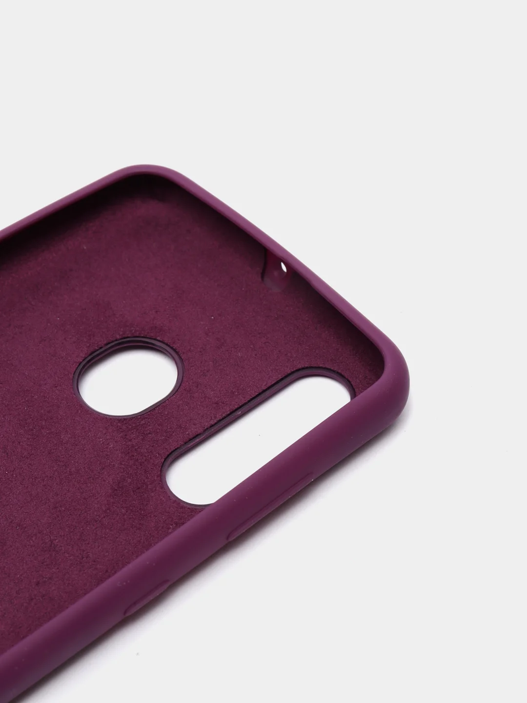 Пурпурный чехол силиконовый Silicone Cover Case для Samsung Galaxy A20S, A60, M40