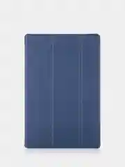 Синий меланж чехол-книжка КАРТОФАН для планшета Samsung Galaxy Tab A8 2021 г из экокожи, диагональ 10.5