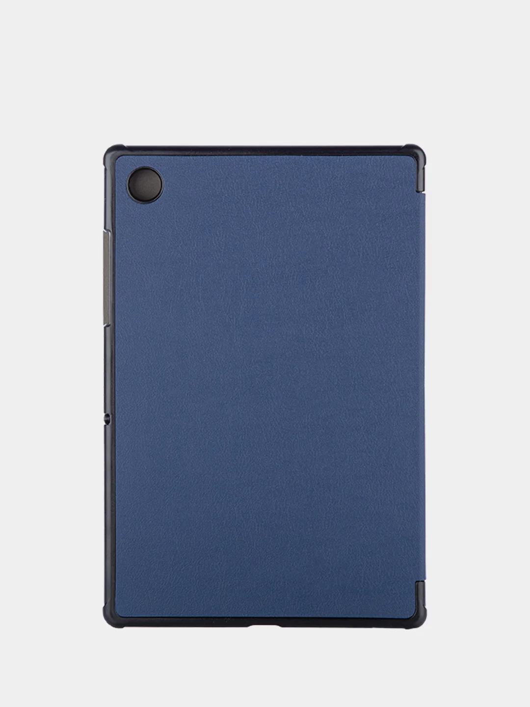 Синий меланж чехол-книжка КАРТОФАН для планшета Samsung Galaxy Tab A8 2021 г из экокожи, диагональ 10.5