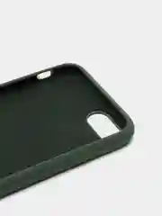 Лесной зеленый чехол Silicone Case для iPhone 7, 8, SE 2020, с открытым низом