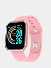 Розовый умные смарт часы Smart Watch , мужские и женские, белый, черный и розовый