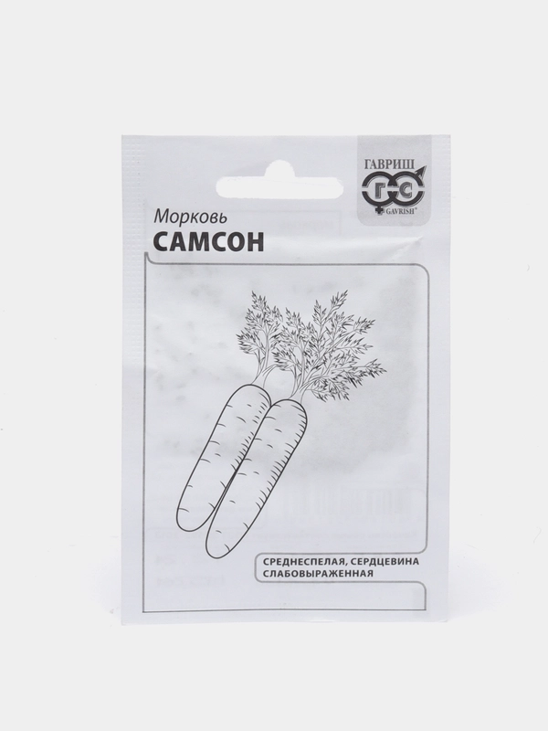 Морковь "Самсон" среднеспелая, семена ГОСТ 32592-2013