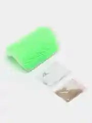 Зеленый чесалка на угол для кошек и собак, угловой массажер