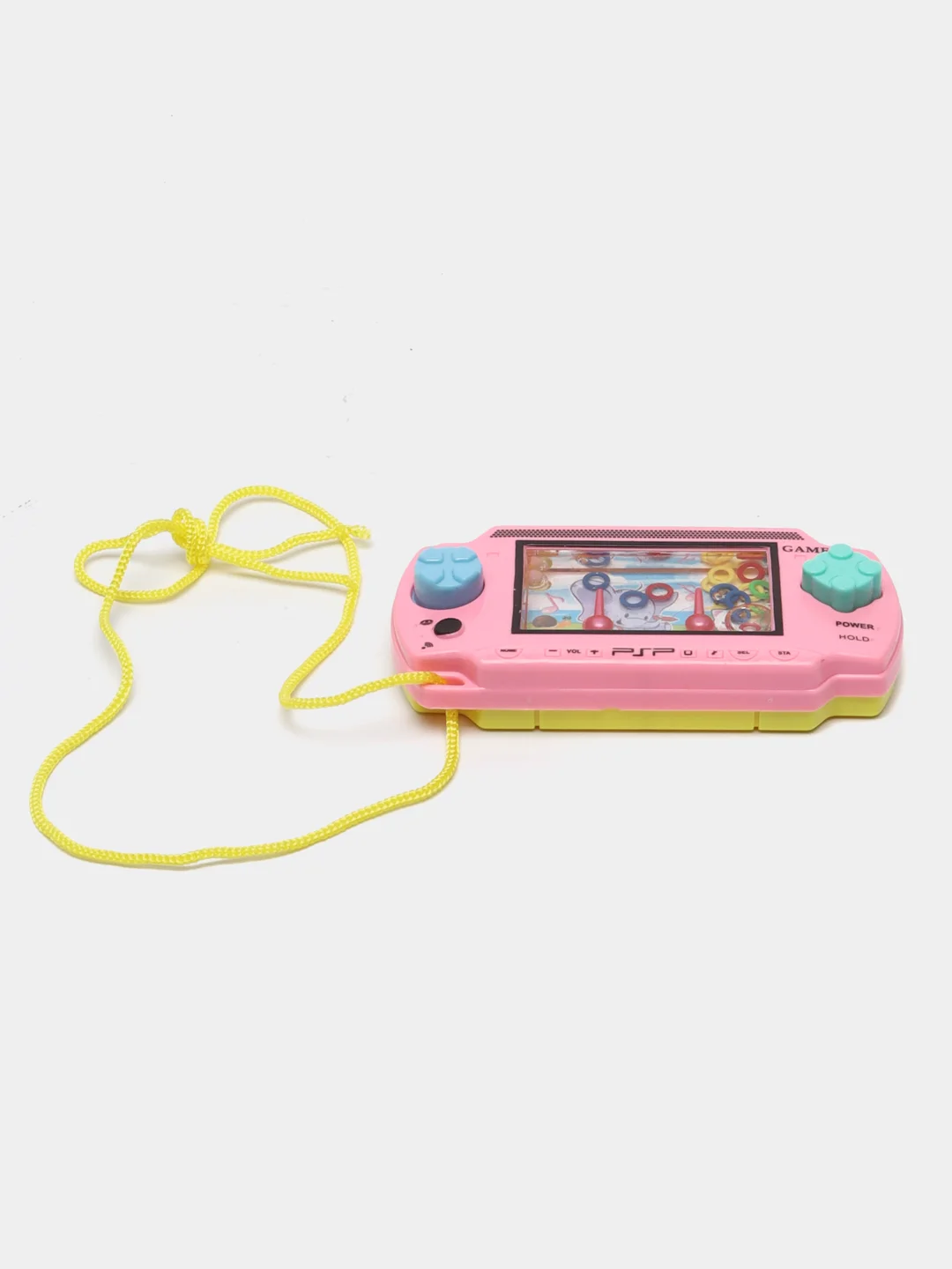 Желтый водная игра с кольцами play station (игрушка/приставка/джойстик)
