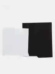 Черный объемная, стикерная аппликация, 3D, 21*29см