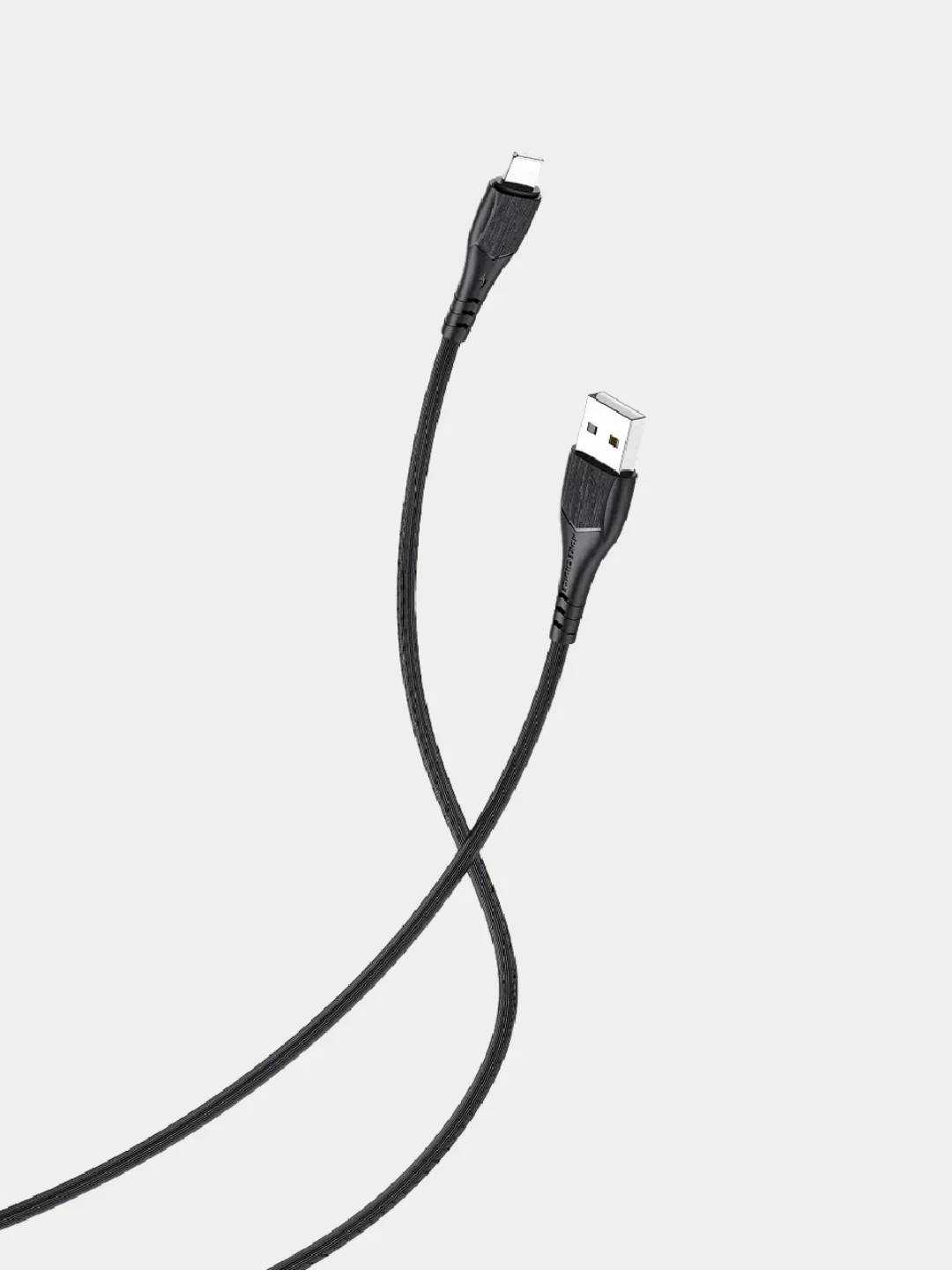 Белый дата-кабель для смартфона More choice K22, lightning, Micro-USB, Type-C 2.4 A, 1 м