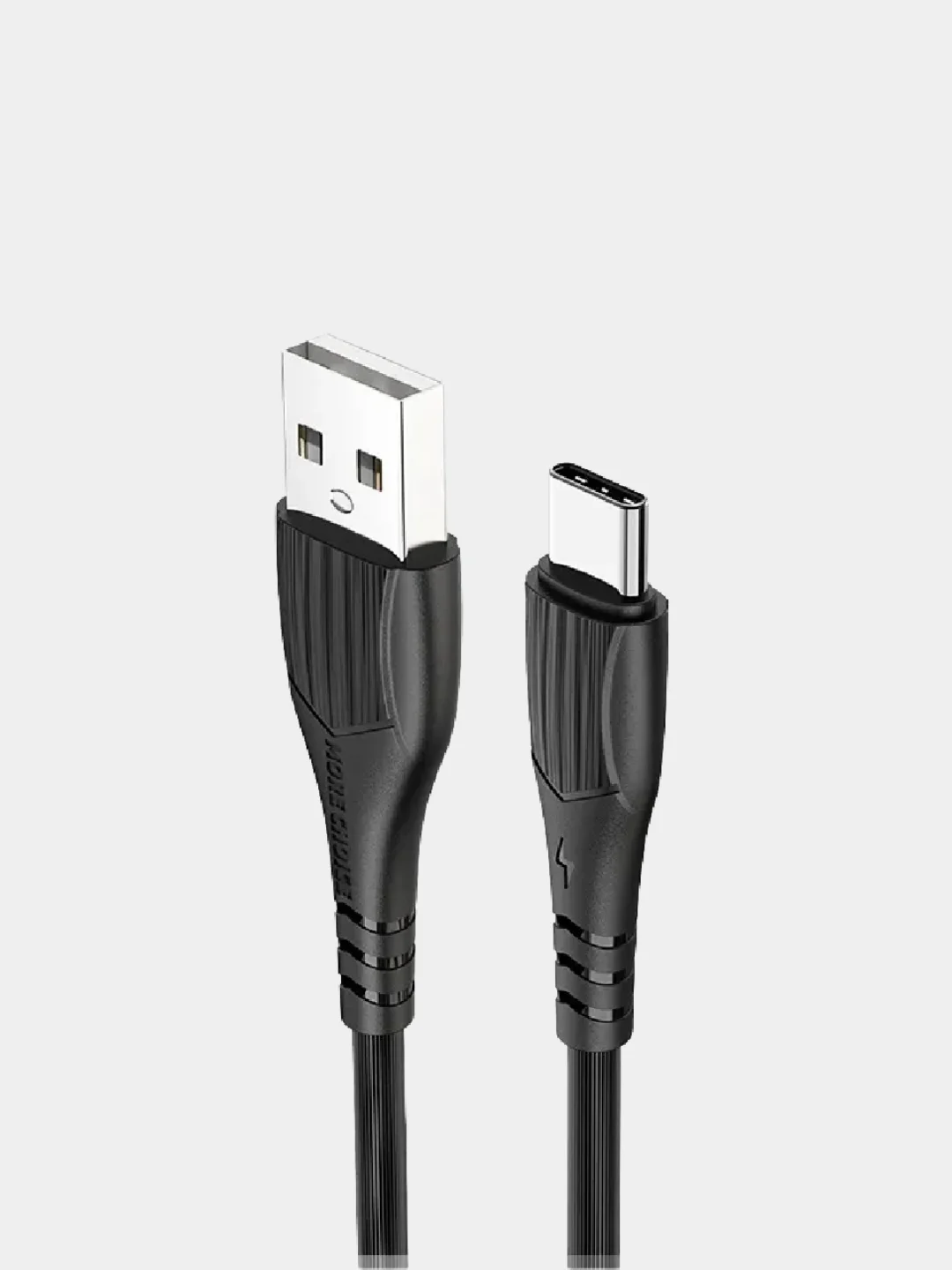 Белый дата-кабель для смартфона More choice K22, lightning, Micro-USB, Type-C 2.4 A, 1 м