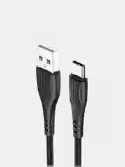 Белый дата-кабель для смартфона More choice K22, lightning, Micro-USB, Type-C 2.4 A, 1 м