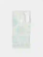 Серебряный чехол Xiaomi Redmi Note 8 / Redmi Note 8 2021 силиконовый с рисунком