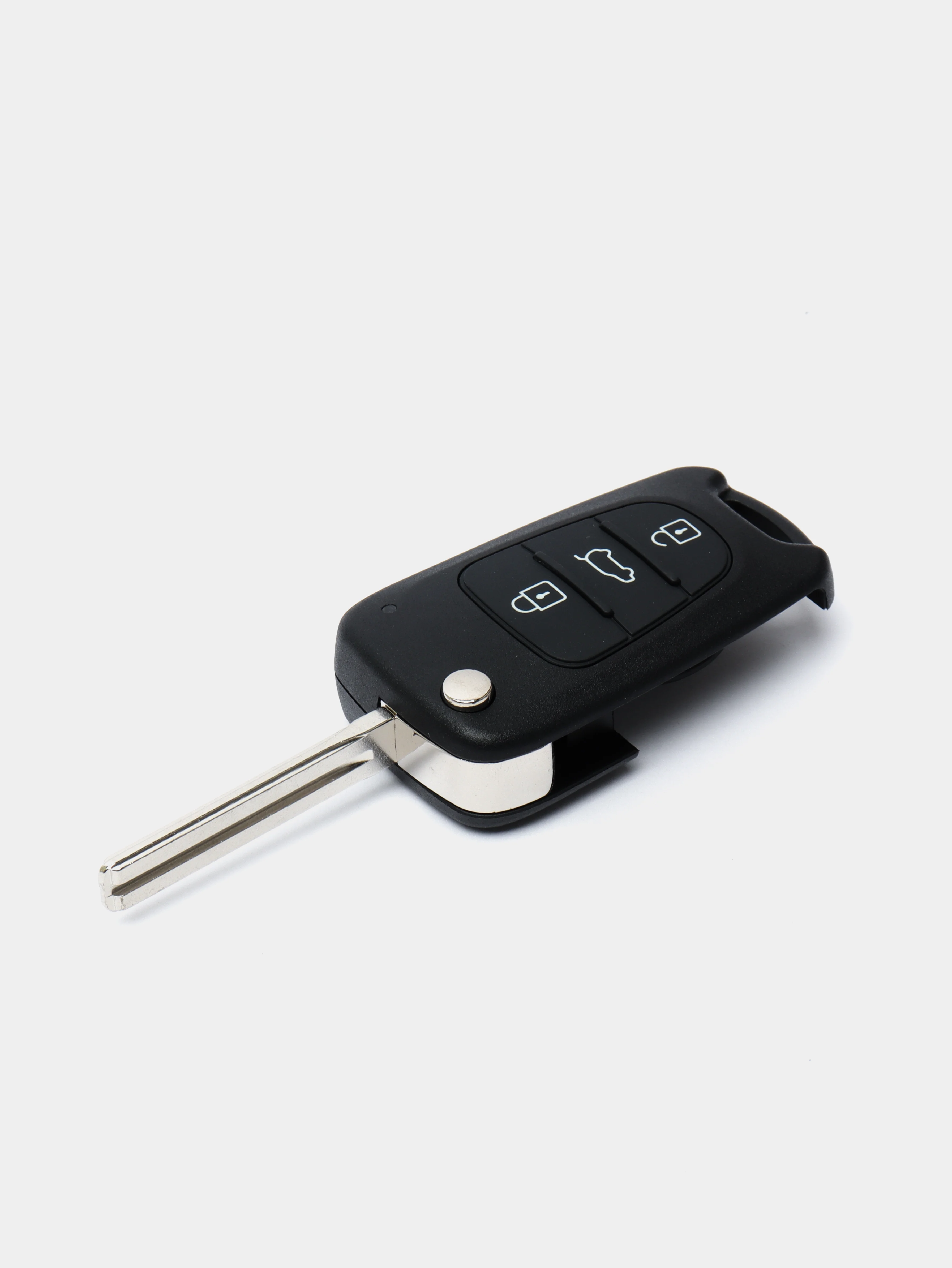 Корпус на штатный ключ с лезвием выкидной Hyundai / Хендай I20/30/35 (H001)
