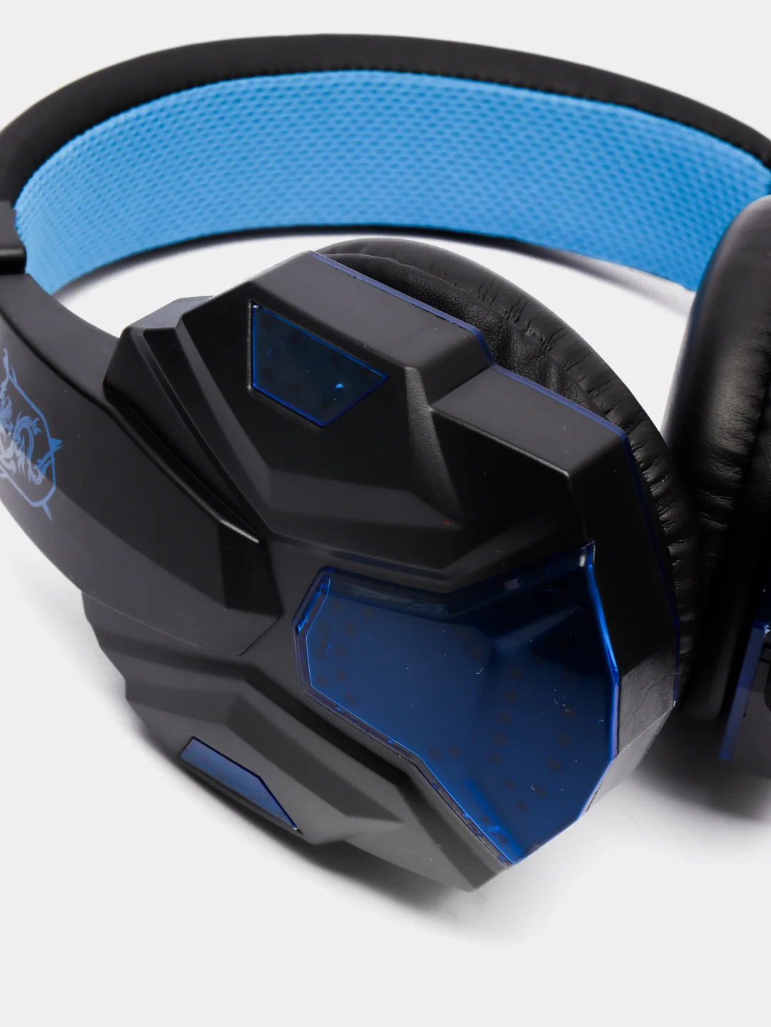 Наушники игровые SY830MV с подсветкой и микрофоном