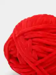 Красный пряжа плюшевая YarnArt "Dolce Baby", 100% микрополиэстер, 50 г, 85 м