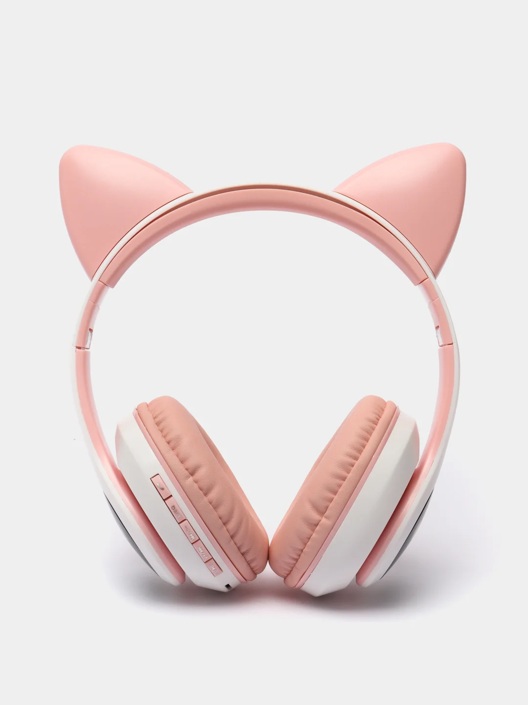 Розовый беспроводные наушники Cat Ear Bluetooth, c кошачьими светящимися ушками