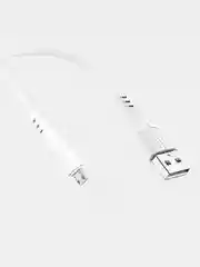 Белый дата-кабель для смартфона More choice K22, lightning, Micro-USB, Type-C 2.4 A, 1 м