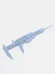 Голубой штангенциркуль пластмассовый Wenwan 80 мм