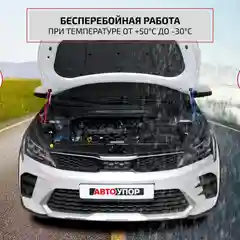 Газовые упоры капота АвтоУпор для Hyundai Creta I 2016-2021, 2 шт., UHYCRE012