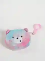 Белый мягкий кошелёк-монетница