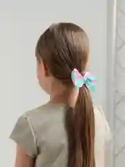 Лазурный банты для девочек, 2 штуки